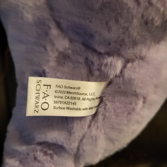 F.A.O Schwarz 12" Sparklers Wear & Share Plush Dragon w/ Party Hat. NWT. - Picture 9 of 13